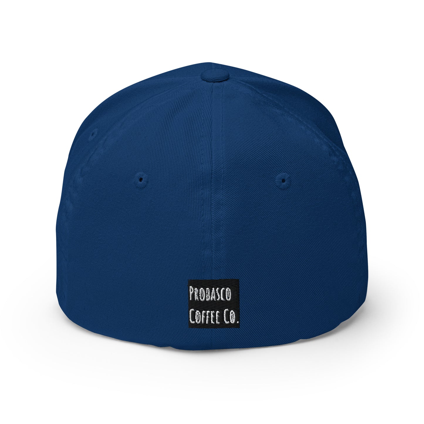 PCC Flexfit hat with front,back and side logo