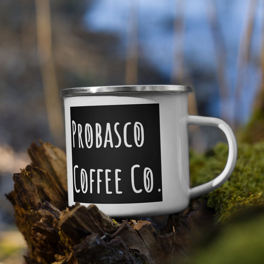 Probasco Coffee Co. Enamel Mug